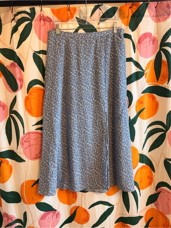 bohme Dresses & Skirts - bohme Blue Floral Maxi Skirt
